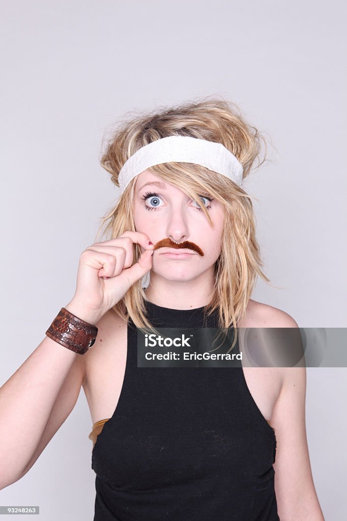 Moustache&nbsp;! - Photo de 18-19 ans libre de droits