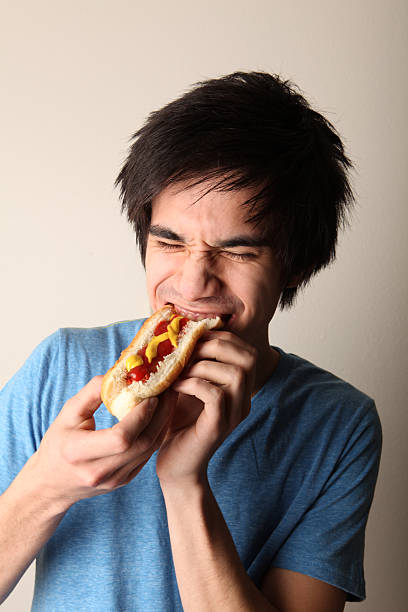 Hot Dogs! stock photo