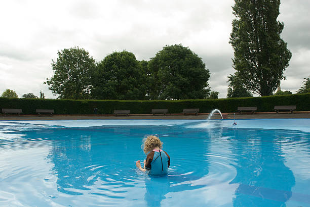 All alone in the park. stock photo