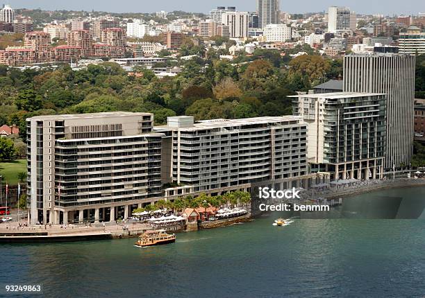 Panoramę Sydneycircuar Quay - zdjęcia stockowe i więcej obrazów Balkon - Balkon, Budynek piętrowy, Circular Quay