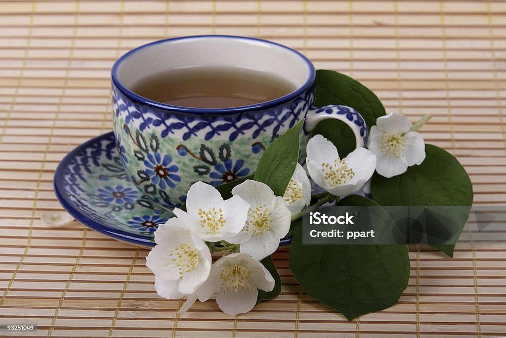 Жасминовый чай - Стоковые фото Ароматический роялти-фри