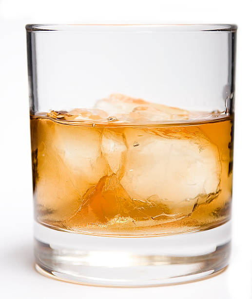 Whisky Glass stock photo