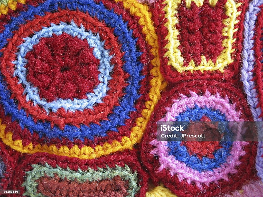 Geometric Crochet - Foto de stock de Abstrato royalty-free