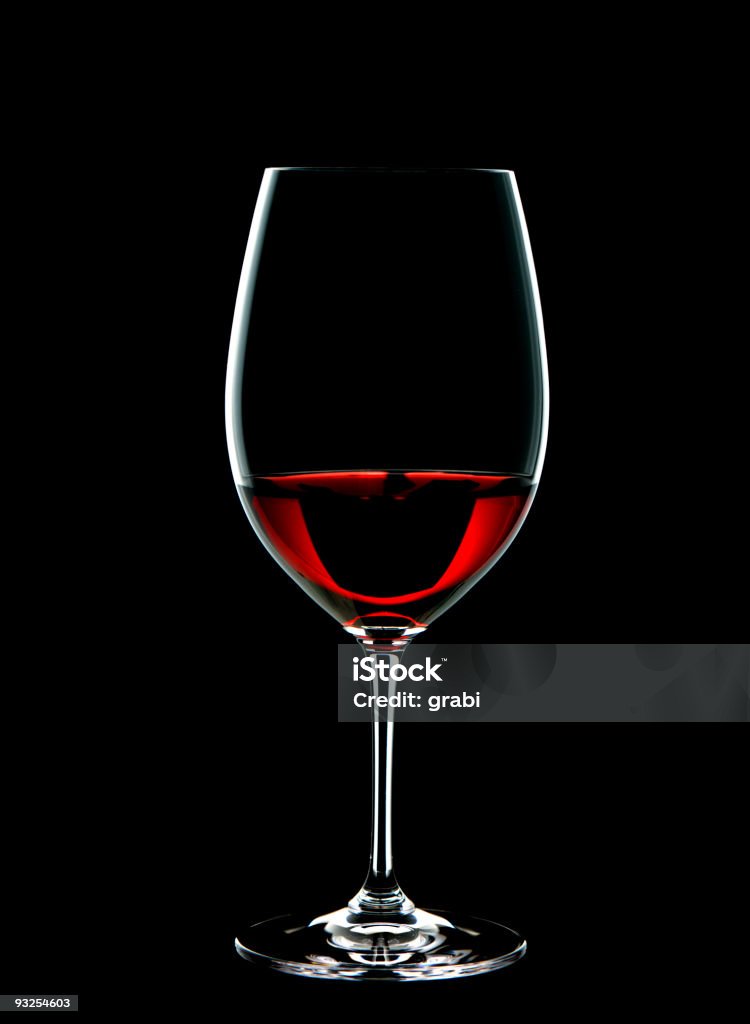 Copo de Vinho Tinto/Weinglas mit Rotwein - Royalty-free Servente de Vinho Foto de stock