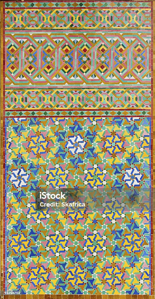 Arabo mosaico - Foto stock royalty-free di Africa