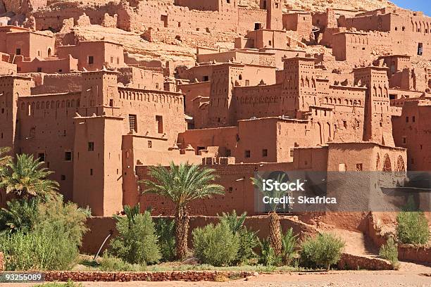 Ait Benhaddou Ouarzazate Marrocos - Fotografias de stock e mais imagens de Ait Benhaddou - Ait Benhaddou, Ajardinado, Antigo