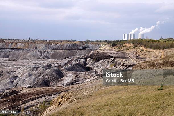 Openpit Mine In Sachsen Stockfoto und mehr Bilder von Bergbau - Bergbau, Leipzig, Abgas