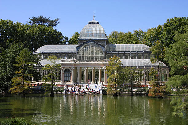 Retiro park  palacio de cristal photos stock pictures, royalty-free photos & images