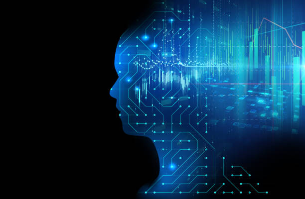 istock silhouette of virtual human on circuit pattern technology 3d illustration 932559600