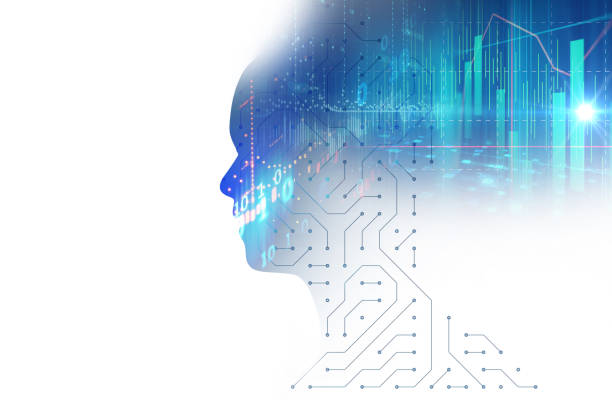 istock silhouette of virtual human on circuit pattern technology 3d illustration 932559680