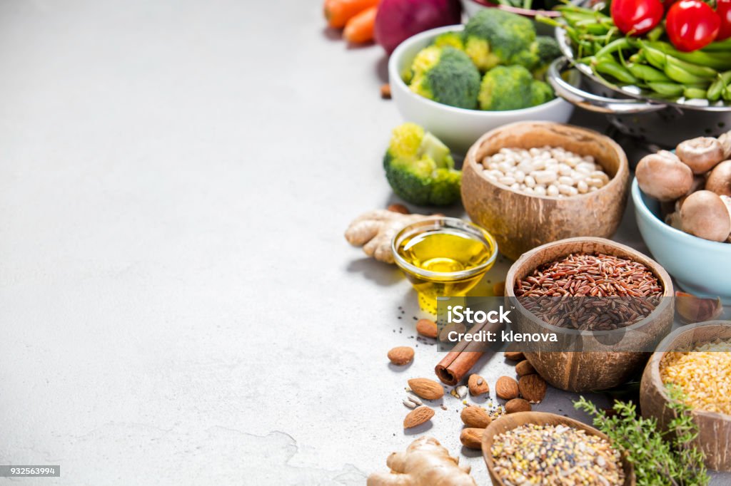 Concepto de comida sana - Foto de stock de Alimento libre de derechos