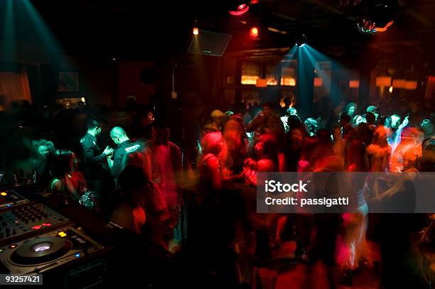 Nightclub Dance Crowd Stock Photo - Download Image Now - Ladies' Night, Entertainment Club, Alcohol - Drink