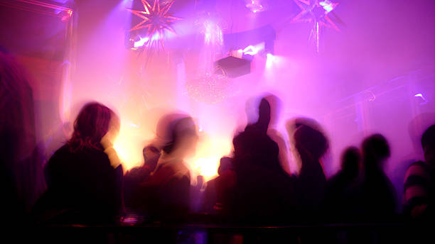 Nightclub Scene  dance floor stock pictures, royalty-free photos & images