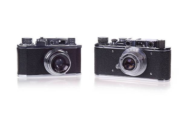 istock Vintage Film Rangefinder Cameras 93257793