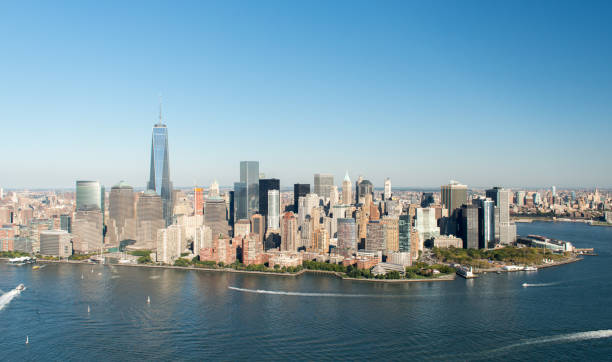 istock Aerial View of Manhattan, New York 932587014