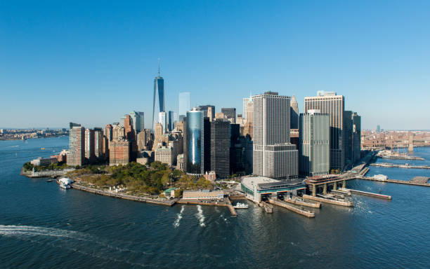 istock Aerial View of Manhattan, New York 932587572