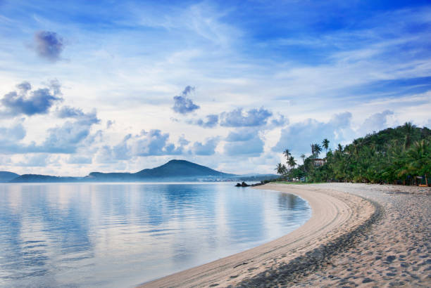 Morning at Samui Island, Thailand stock photo
