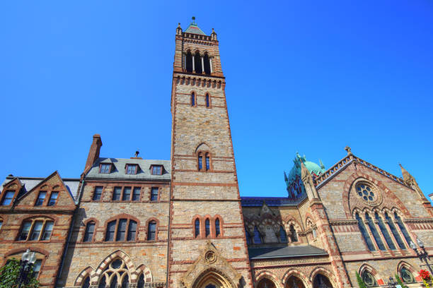 istock Boston church on Copley Square 932596872