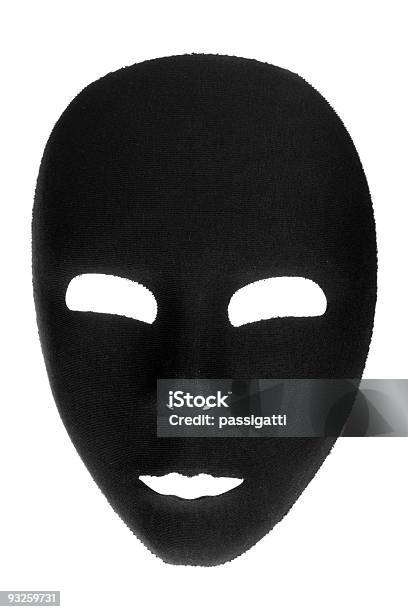 Geheimnisvolle Schwarze Maske Stockfoto und mehr Bilder von Altertümlich - Altertümlich, Bizarr, Bühnenkostüm