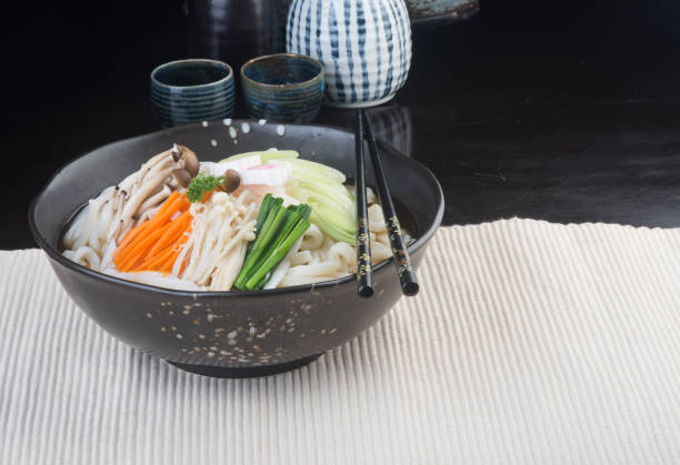 istock japanese food on background. 932597834