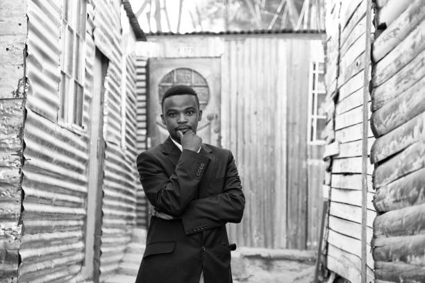 istock Confident young black business man 932597916