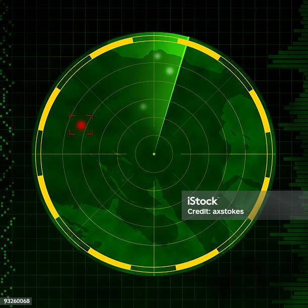 Radar - Stockowe grafiki wektorowe i więcej obrazów Radar - Radar, Wojsko, Samolot zdalnie sterowany