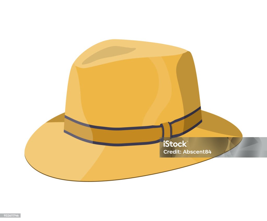 Insignia Aburrir fatiga Ilustración de Sombrero De Paja De Los Hombres Sombrero Paja Aislado En  Blanco y más Vectores Libres de Derechos de Sombrero de sol - iStock