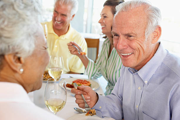 istock Friends Having Lunch Together 93261198