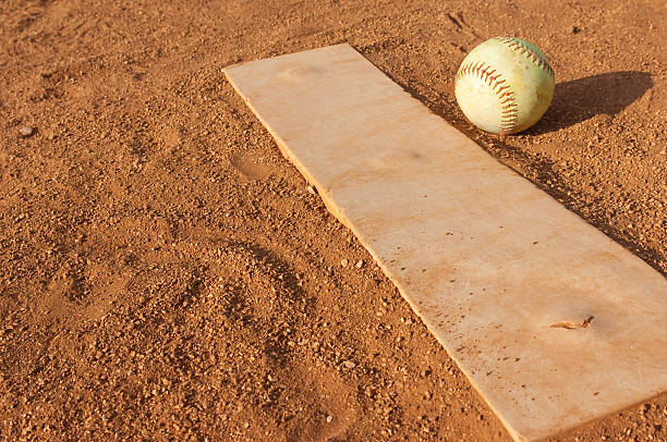 istock Baseball Field at Baseball Game at Park 93261753