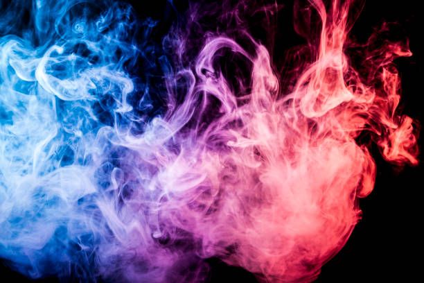 istock Background from the smoke of vape 932627516