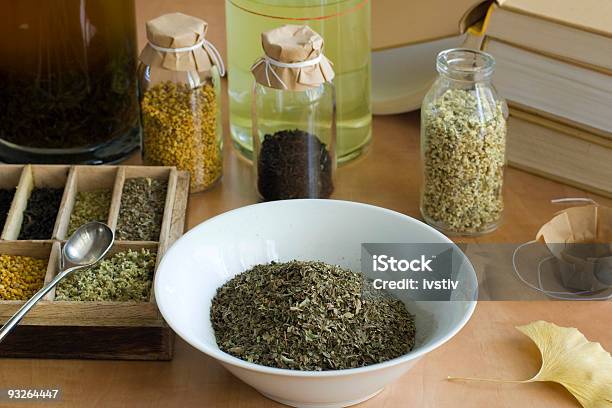 Herbal Medicine Stock Photo - Download Image Now - Dried Plant, Peppermint, Alternative Medicine