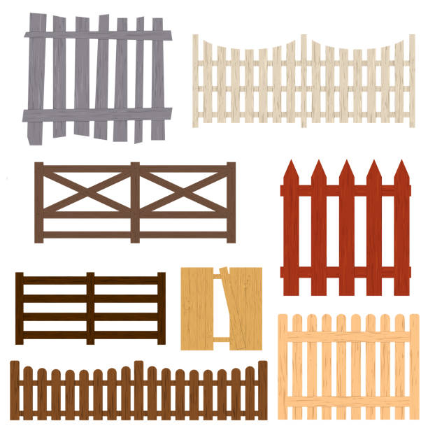 4,886 Wooden Gate Illustrations & Clip Art - iStock | Old wooden gate