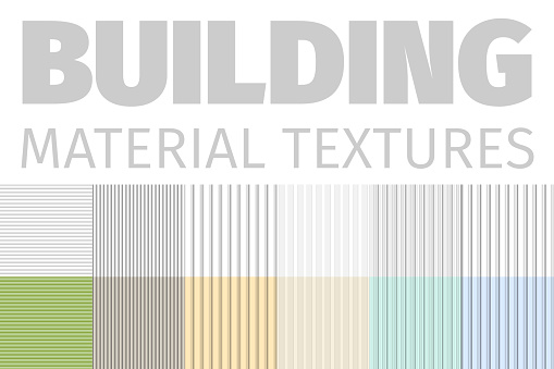 Vector Texture Material Building Material Textures Set Of Patterns Vector Illustration Textured ...