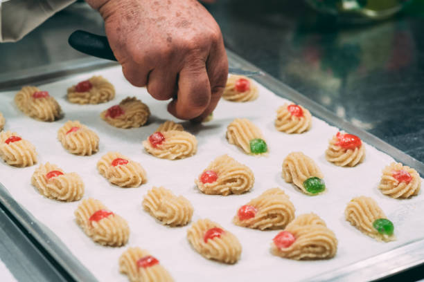 istock Making of italian pastries 932664232