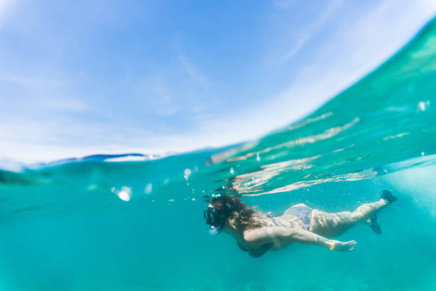 istock Snorkeling in the sea! 932667454
