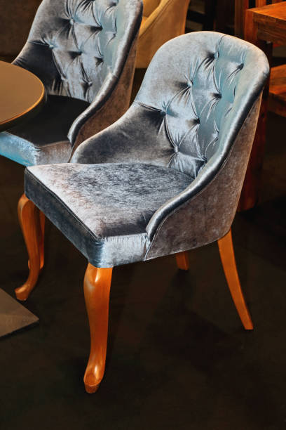 istock Velvet Chair 932671694