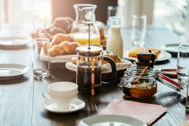 istock Having Breakfast with fresh Cup of Coffee 932680260