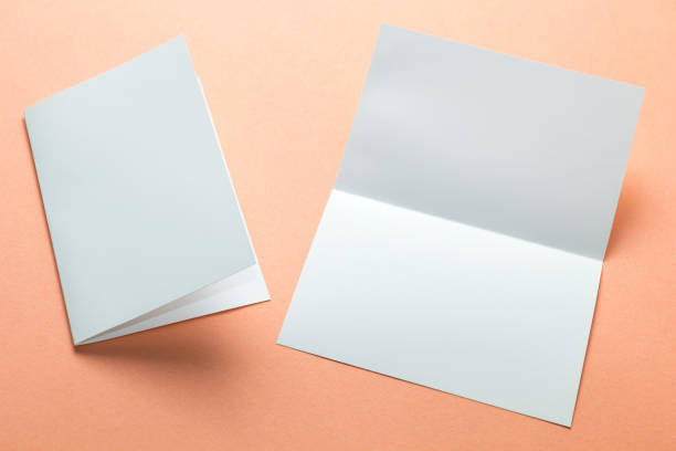 istock Identity design, corporate templates, company style, blank white folding paper flyer 932683578