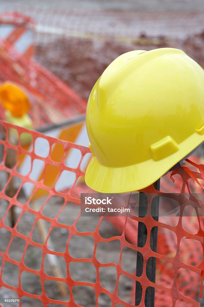 Construction Site - Royalty-free Amarelo Foto de stock