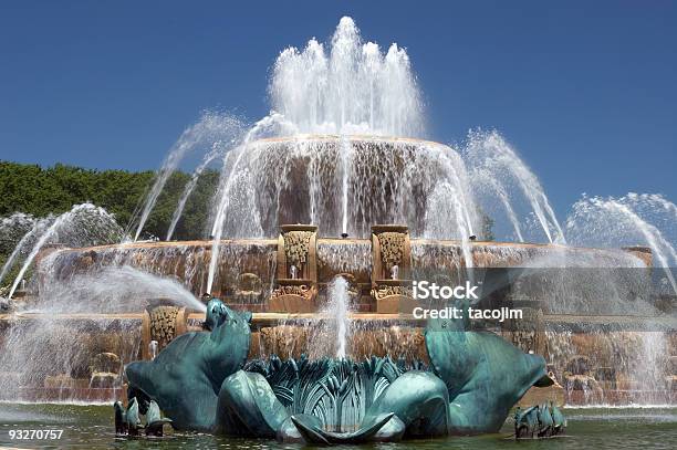 Buckingham Fountain Stock Photo - Download Image Now - Chicago - Illinois, Millennium Park - Chicago, Fountain