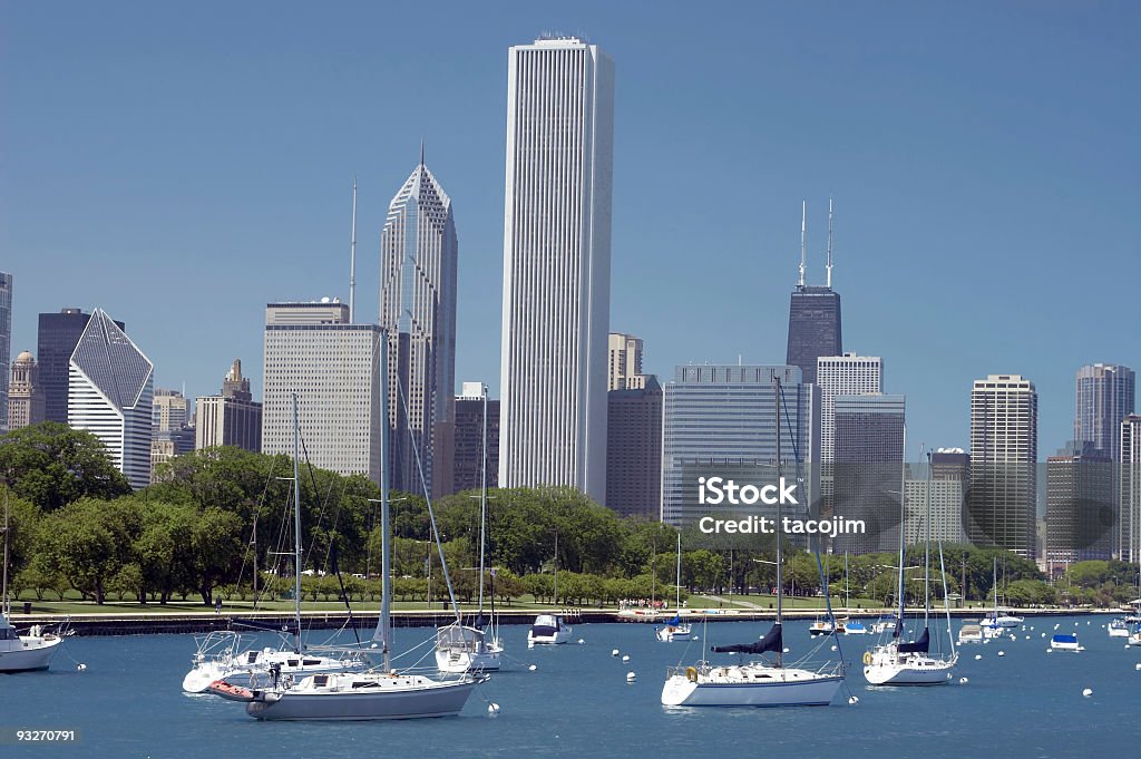 Ville de Chicago - Photo de Architecture libre de droits