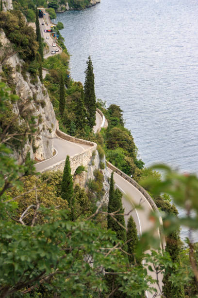 istock Gardesana Occidentale scenic route, Italy 932708428
