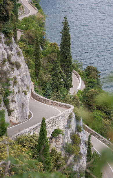 istock Gardesana Occidentale scenic route, Italy 932708434