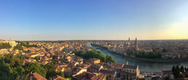 istock Panoramic view of Verona, Italy 932708720