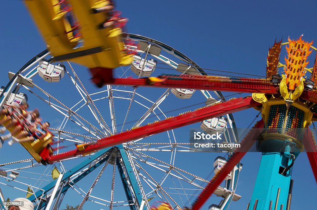 Luna Park giostre - Foto stock royalty-free di Illinois