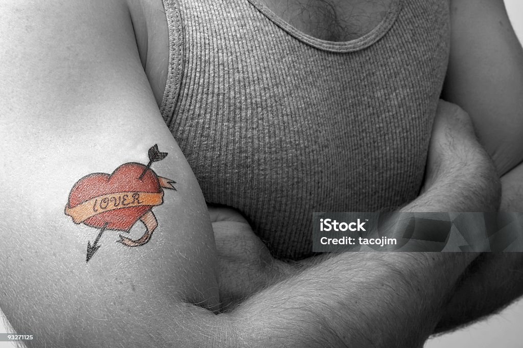 Mala niño - Foto de stock de Tatuaje libre de derechos