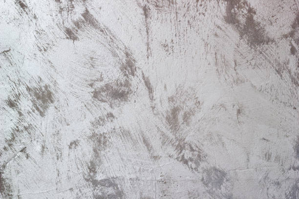 istock Vintage gray textured putty on wall. 932716644