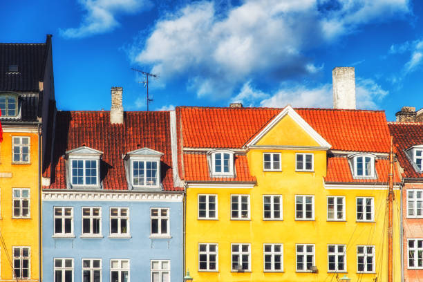 istock Nyhavn multicolored house facade in Copenhagen 932717220