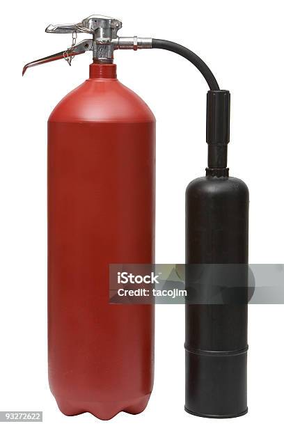Extintor De Incêndio - Fotografias de stock e mais imagens de Aço - Aço, Bilha, Branco