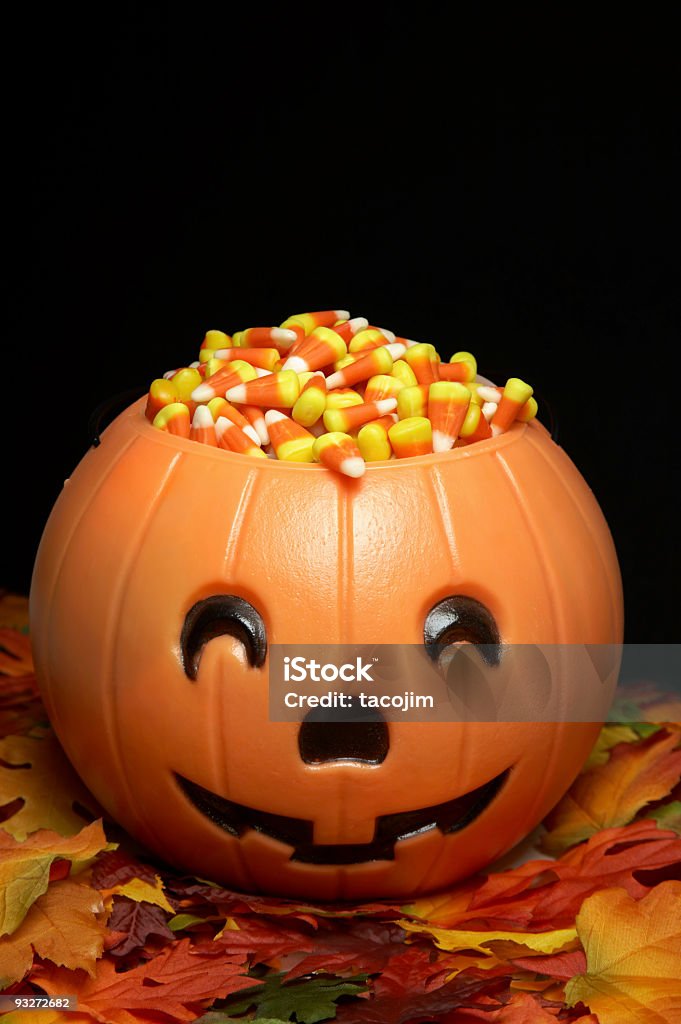 Oscuridad Halloween de calabaza - Foto de stock de Alegre libre de derechos